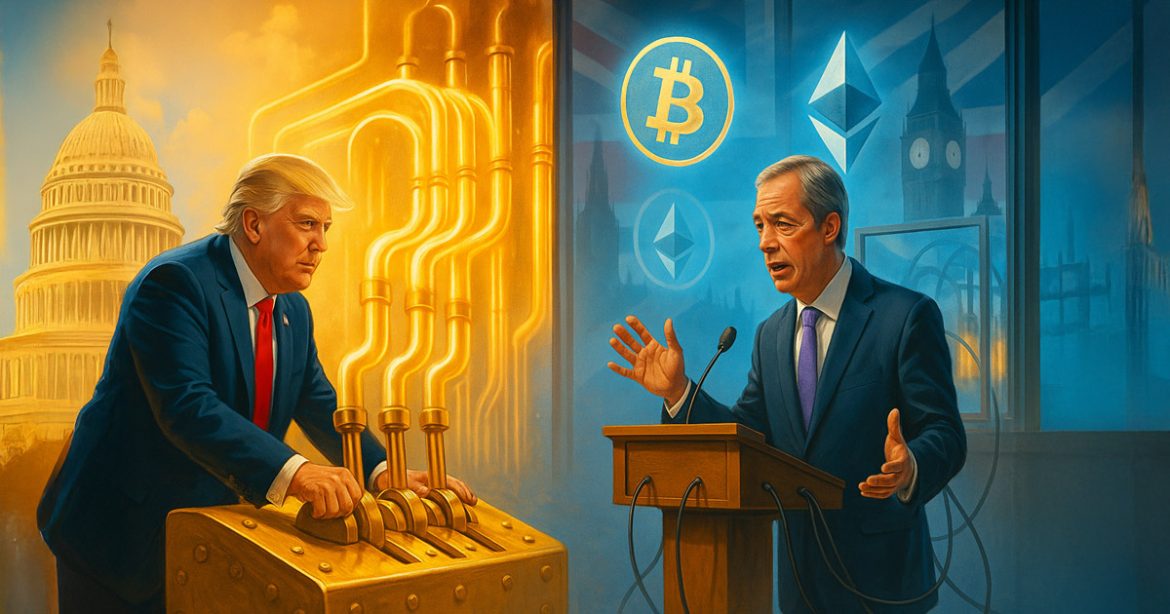 UK politics attempts to copy £5B Trump crypto script, without his levers or power