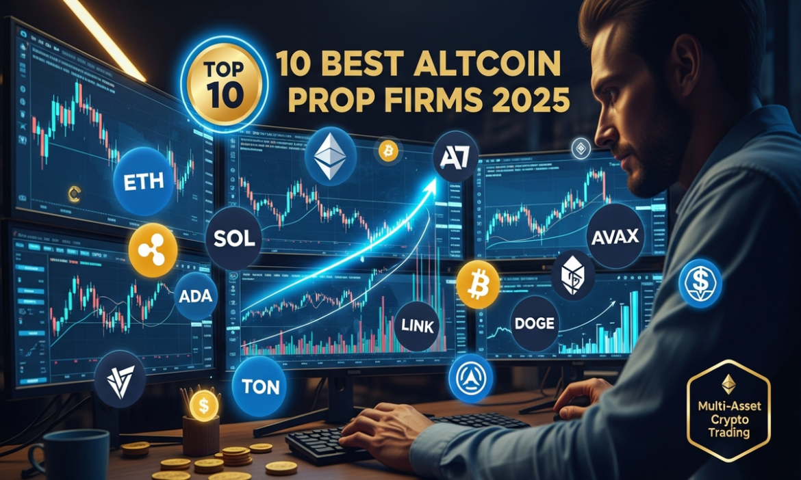 10 Best Altcoin Prop Trading Firms 2025