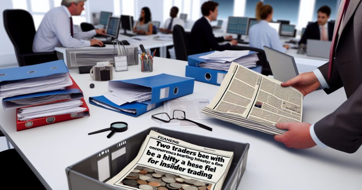 FCA Hits Two Traders With £108,000 Fine for Insider Deal
