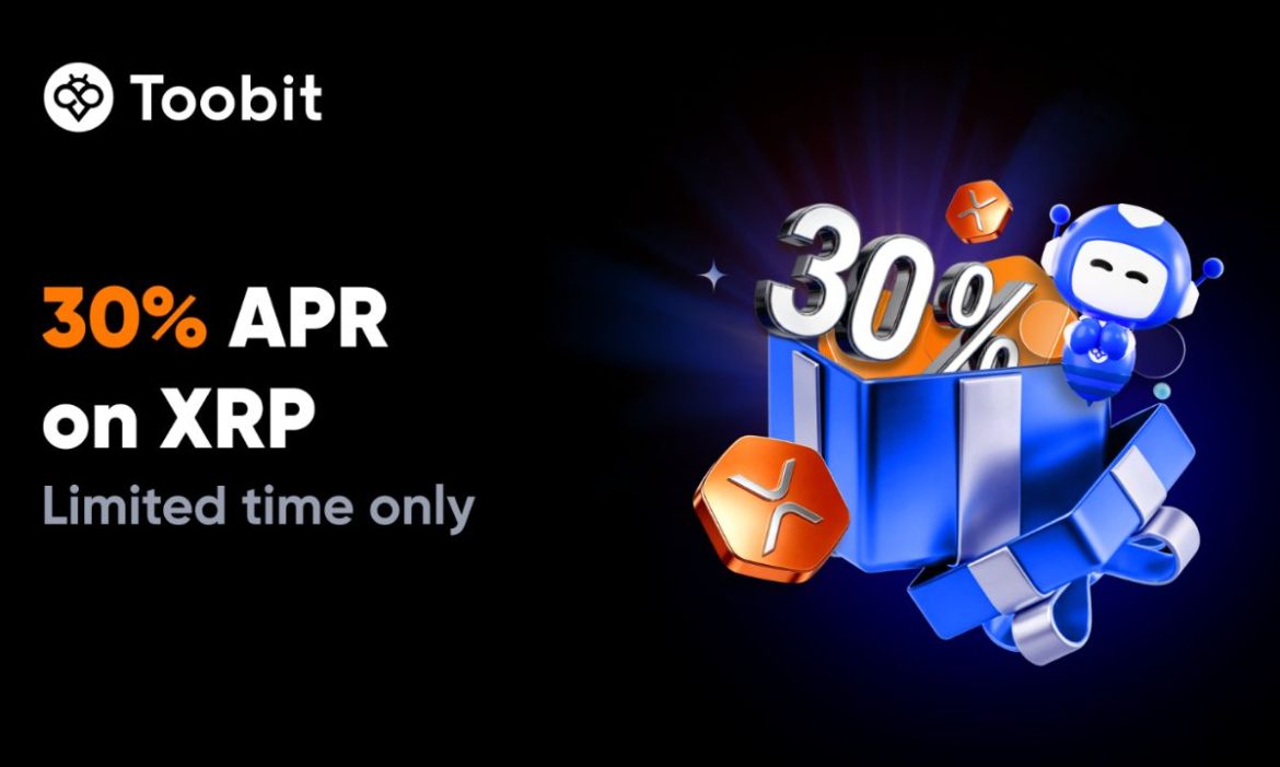 Toobit Announces 30% APR Fixed Earn Opportunity for XRP Holders